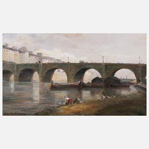 Wäscherinnen am Fluss