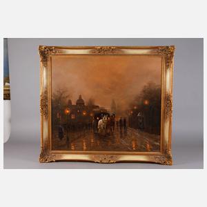 Hamid Mehrnia, abendliche Stadtansicht