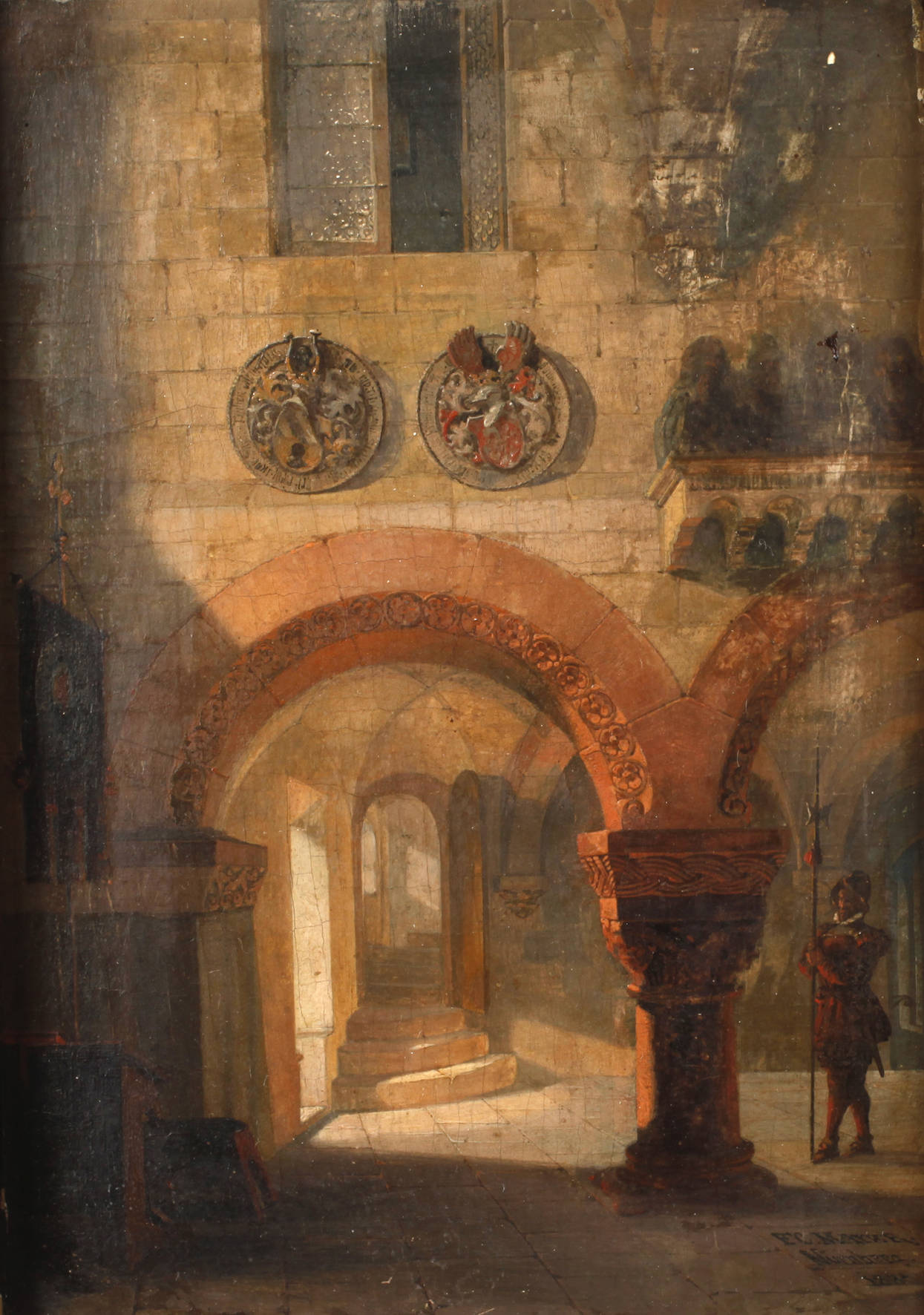 Prof. Friedrich Carl Mayer, Burg Nürnberg