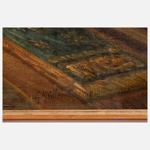 Else Müller-Kaempff, Interieur mit Ausblick