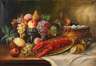 E. Hirn, Tafelstillleben mit Hummer