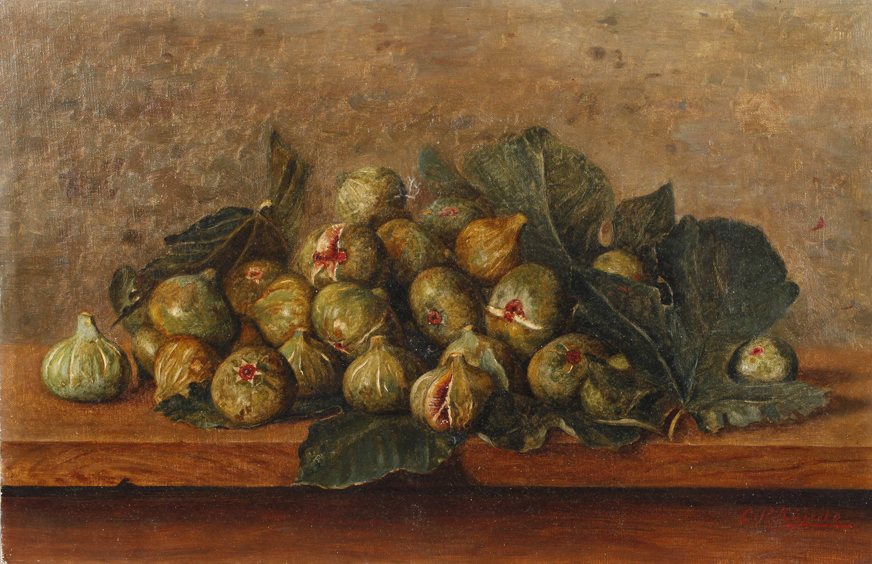 Carlos Roberto Rufalo, Stillleben mit Feigen