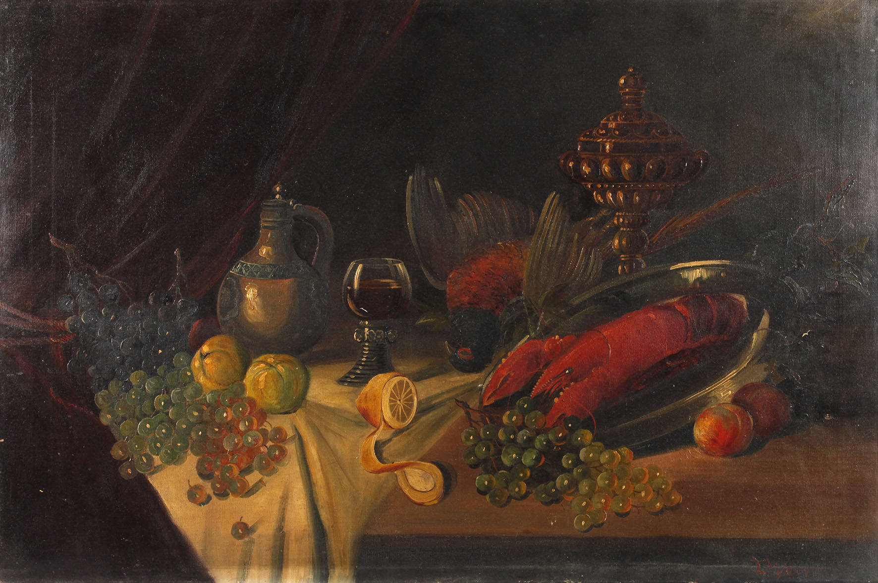 E. Werner, Tafelstillleben