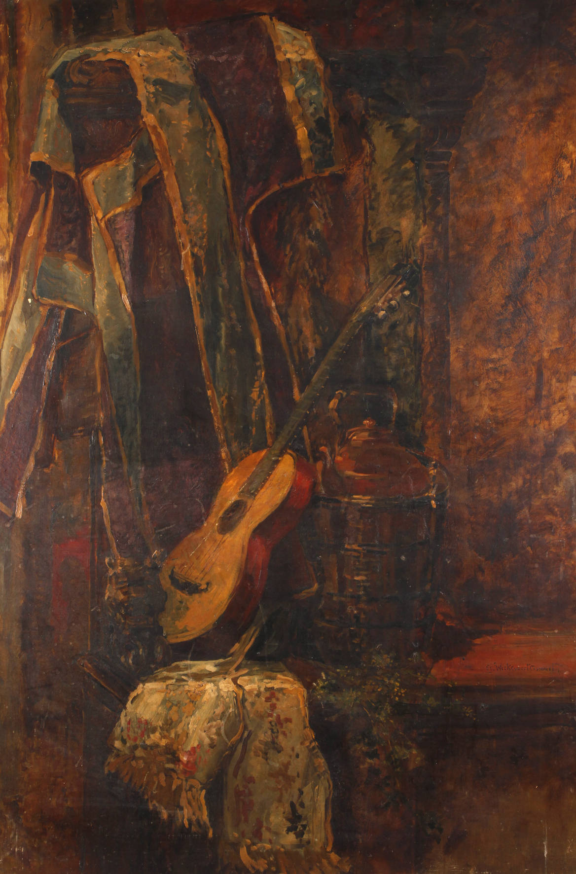Cornelis Crommelin, Musikinstrumentenstillleben