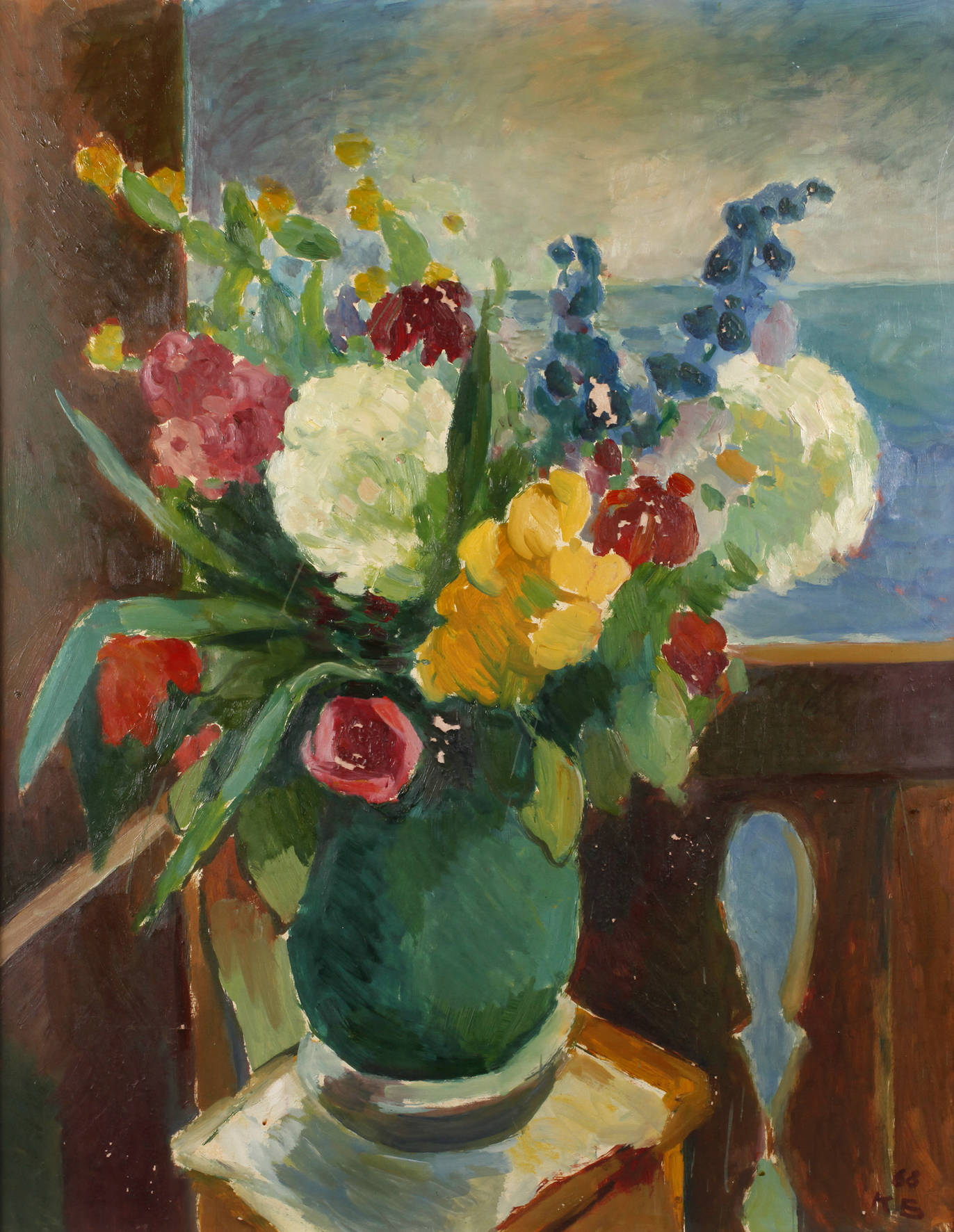 Karl Gunschmann, Blumenstillleben