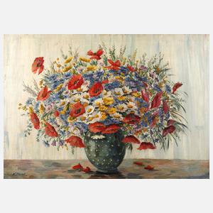 E. Jahn, Feldblumenstillleben