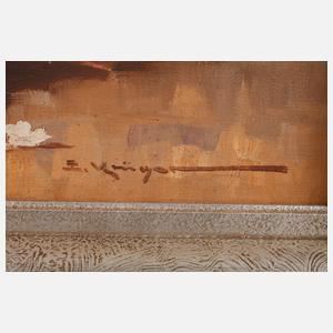 Erich Krüger, Kirschblütenzweige