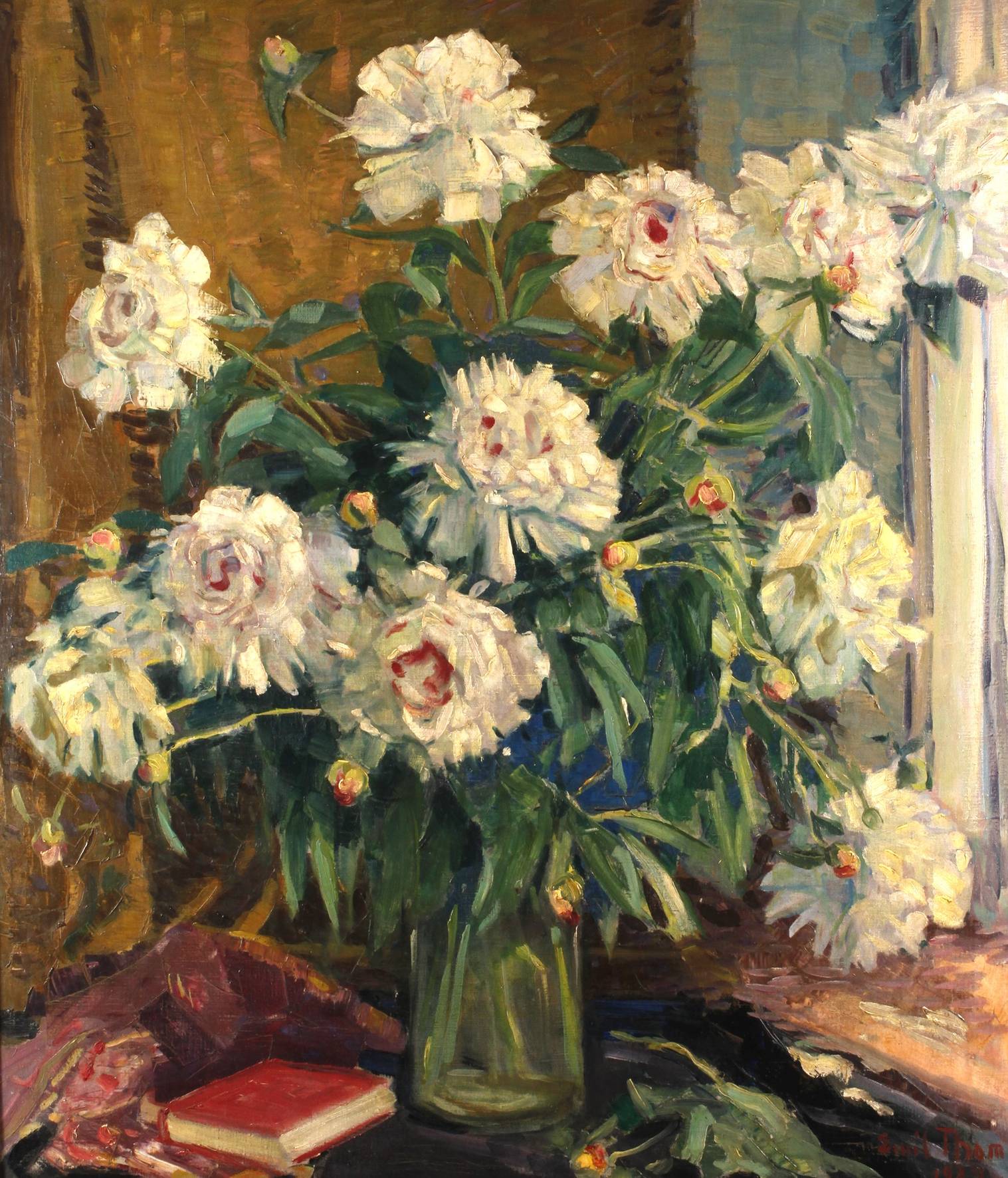 Emil Thoma, Pfingstrosenstillleben