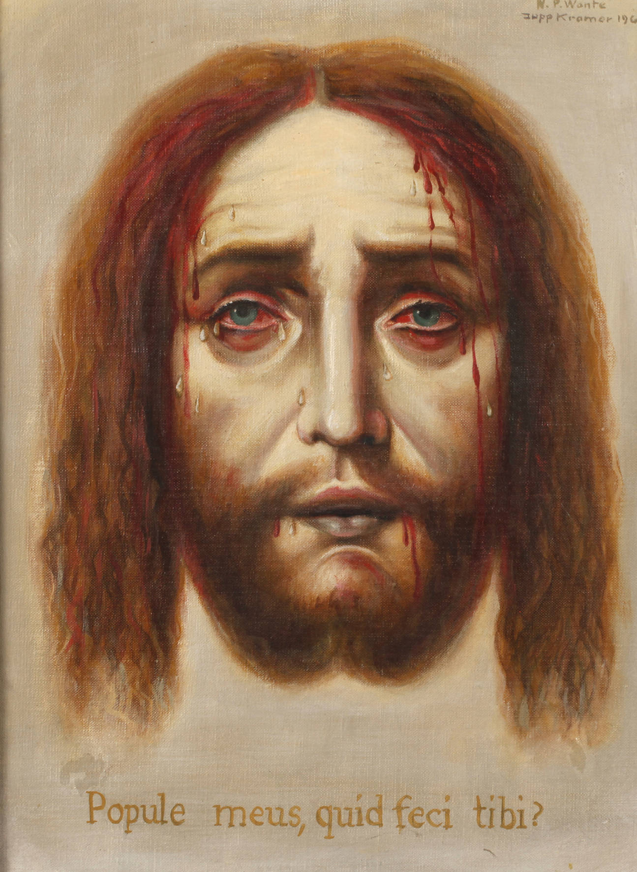 Jupp Kramer, Christuskopf nach Paul Wante