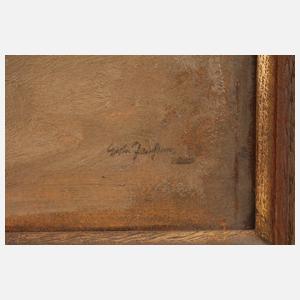 Prof. Gerhard Janssen, Paar am Flussufer