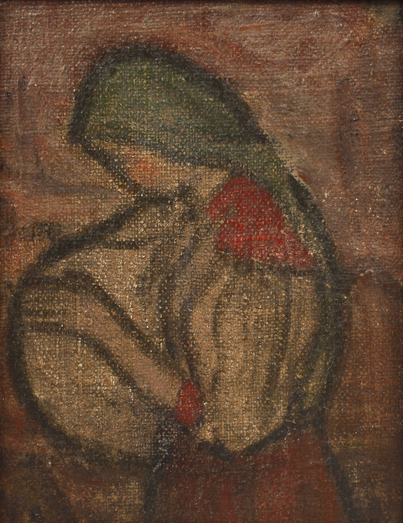 Abstrahierte Frauendarstellung