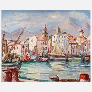 Albert Schellerer, ”Palermo – der alte Hafen”