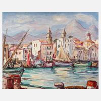 Albert Schellerer, ”Palermo – der alte Hafen”111