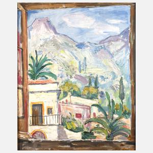 Albert Schellerer, ”Blick auf Giardini”
