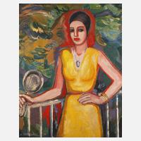 Albert Schellerer, ”Dame in Gelb”111