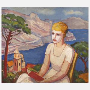 Albert Schellerer, ”Monika in Ravello”