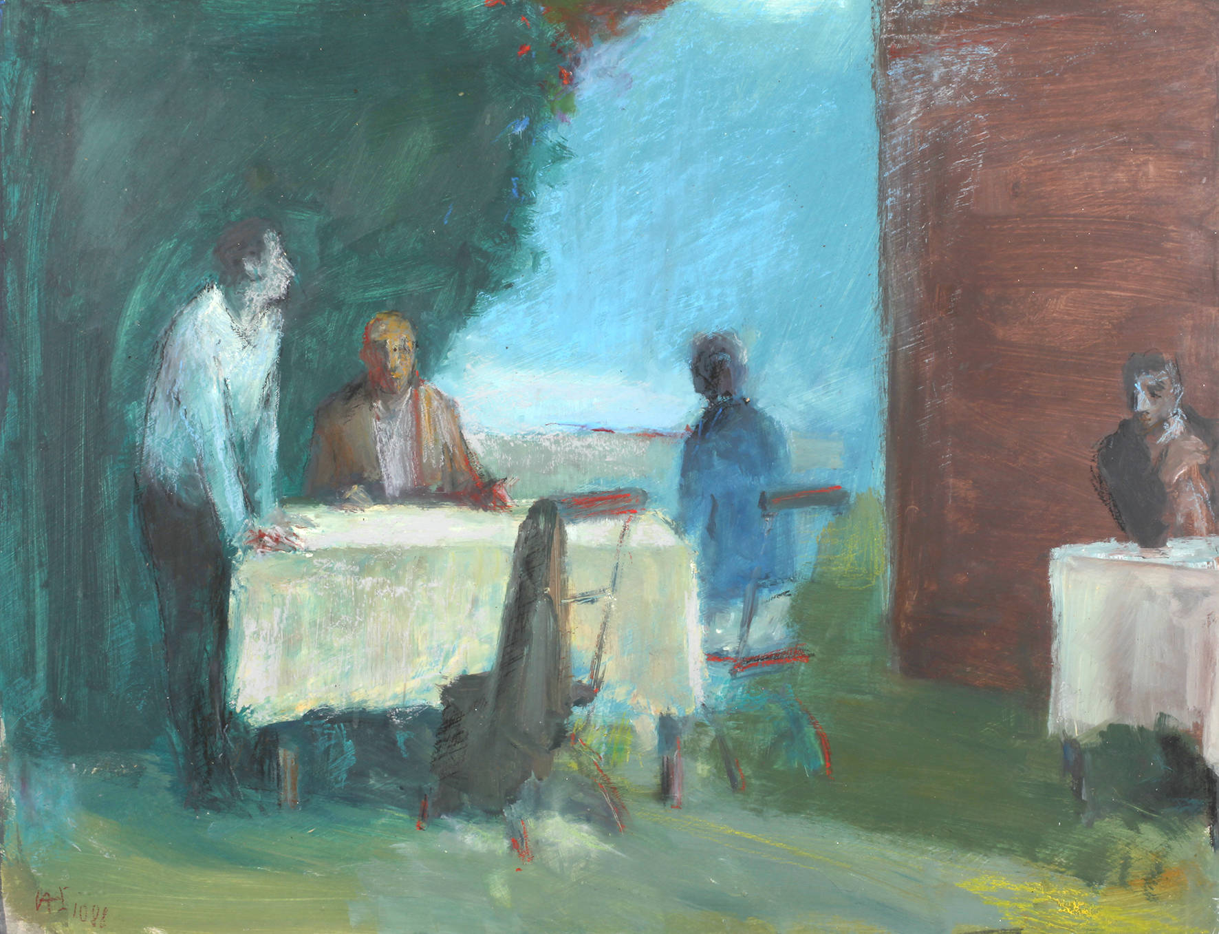 Günter Albert Schulz, ”Tischgesellschaft”