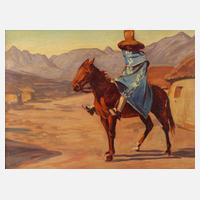 Rudolf Stark, Basutohäuptling zu Pferd111