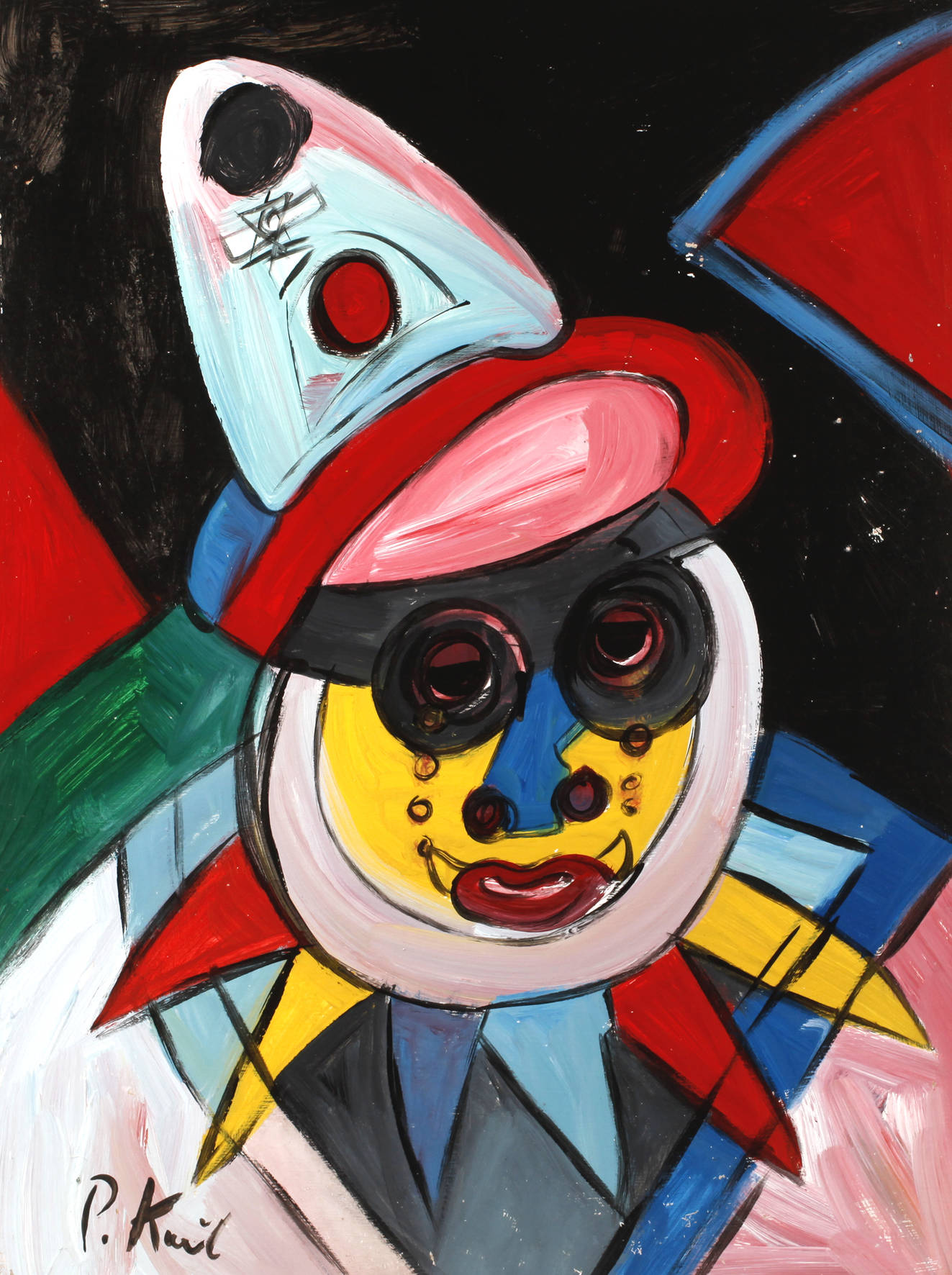 Peter Robert Keil, Clownsportrait