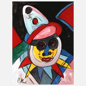 Peter Robert Keil, Clownsportrait