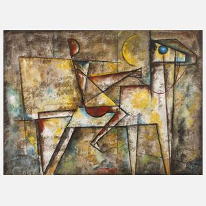 Kubistische Abstraktion