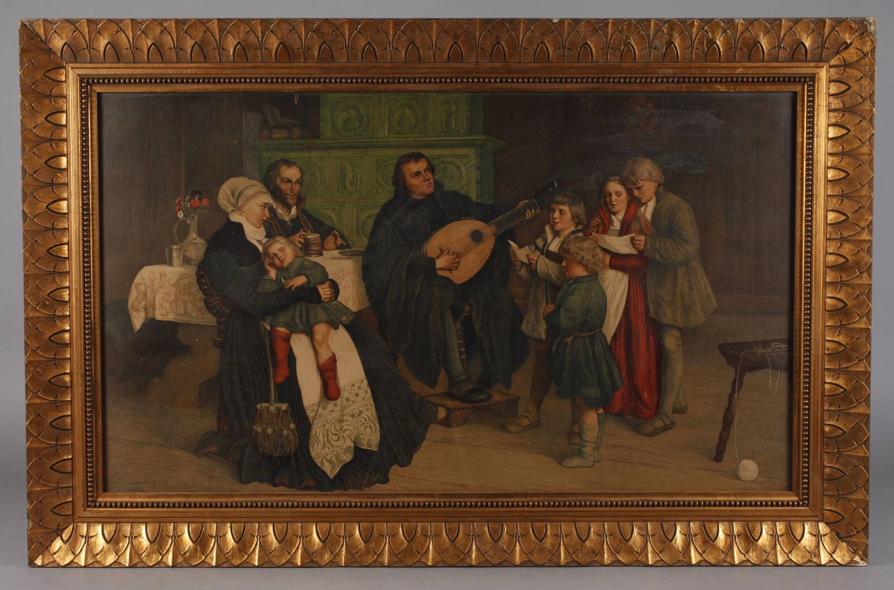 Goldstuckleiste um 1920