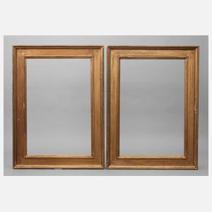 Paar Rahmen Mitte 20. Jh.