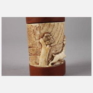 Deckeldose Elfenbein