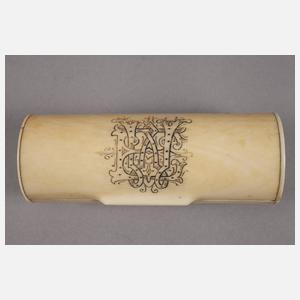 Deckeldose Elfenbein