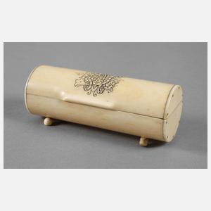 Deckeldose Elfenbein