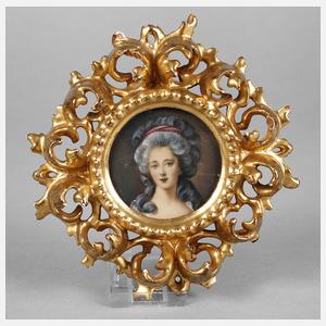 Miniatur im Florentiner Rahmen