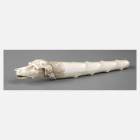 Stockgriff Elfenbein111