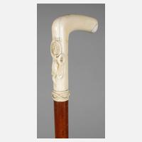 Spazierstock Elfenbein111