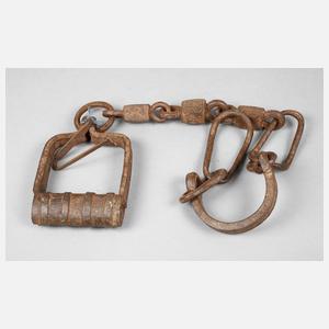 Fußfessel mit Schiebeschlüssel