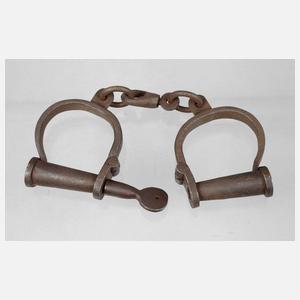 Handschellen mit Drehschlüssel