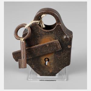 Vorhängeschloss um 1800