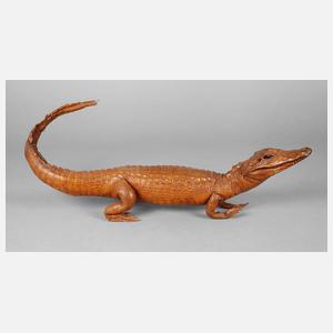 Tierpräparat Kaiman