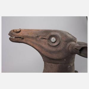 Geschnitzter Hirschkopf Barock