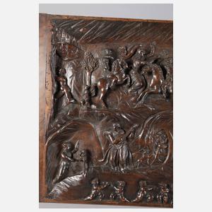 Große barocke Reliefschnitzerei