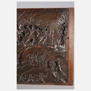 Große barocke Reliefschnitzerei