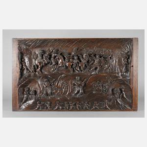 Große barocke Reliefschnitzerei