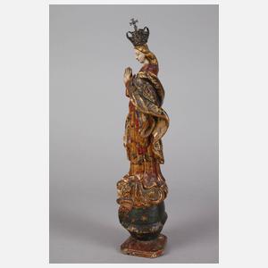 Geschnitzte Heiligenfigur