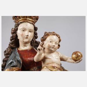 Heiligenfigur Maria mit dem Kind