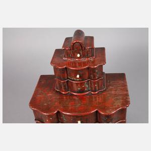 Miniaturaufsatzkommode