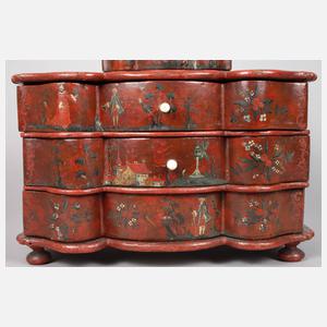 Miniaturaufsatzkommode