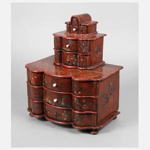 Miniaturaufsatzkommode