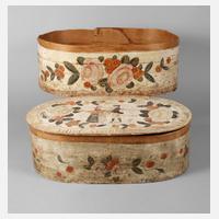 Zwei Spanschachteln111