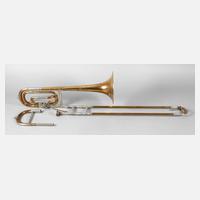 Zugposaune mit Quartventil im Etui111