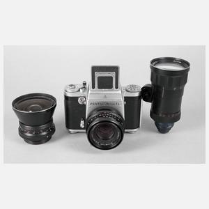Fotoapparat Pentacon six TL und zwei Objektive