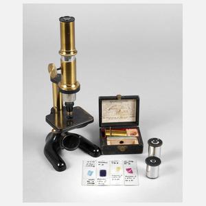 Mikroskop mit Zubehör